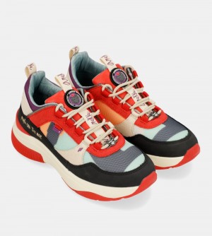 Basket Anekke Fashion Red Sneakers Femme | 170524-FCA