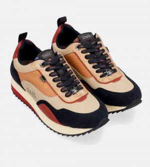 Basket Anekke Multicolor Contemporary Sports Sneakers Femme | 382167-AGM