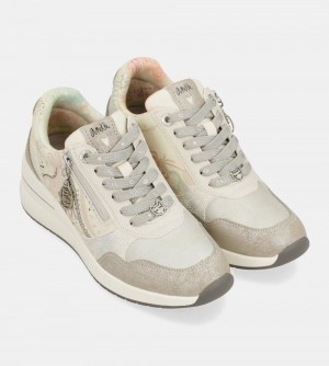 Basket Anekke Psicodelic Wedge Sneakers Femme | 596342-OHP