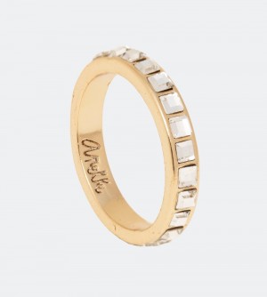 Bijoux Anekke Bright Golden Ring Femme | 178635-YIX