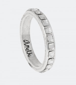 Bijoux Anekke Shiny Silver Ring Femme | 286417-KLR