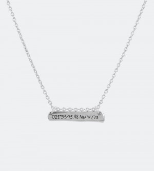Bijoux Anekke Silver Plated Rune Pendant Femme | 054127-UFQ
