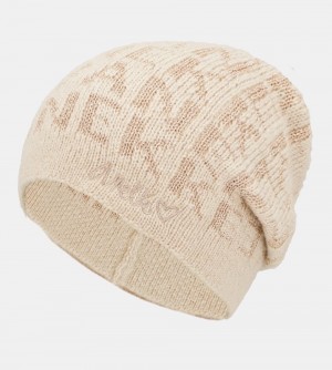 Chapeaux Anekke Beige Contemporary Wool Hat Femme | 379516-NGP