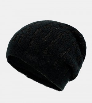 Chapeaux Anekke Black Contemporary Wool Hat Femme | 364197-TYC