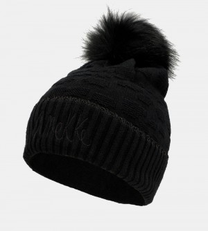 Chapeaux Anekke Black Shodo Wool Hat Femme | 243056-GPJ