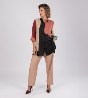 Chemises Anekke Colour Printed Shirt Femme | 710462-EFX