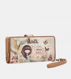 Portefeuilles Anekke Amazonia Large Rfid Wallet Femme | 967285-LUS