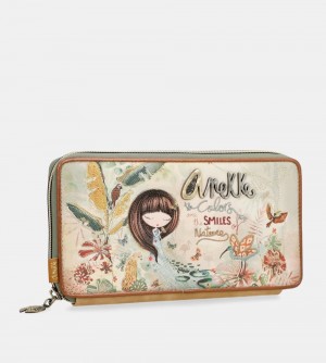 Portefeuilles Anekke Amazonia Rfid Passport Wallet Femme | 750489-LCF