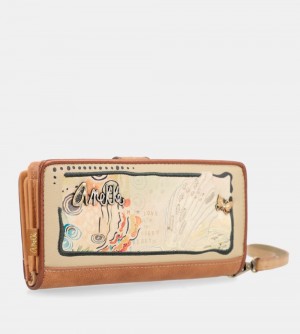 Portefeuilles Anekke Butterfly Large Rfid Wallet Femme | 426593-ESB