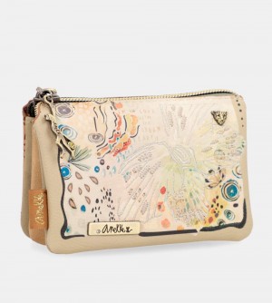 Portefeuilles Anekke Butterfly Triple Compartment Coin Purse Femme | 392580-VLD