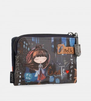 Portefeuilles Anekke Contemporary Small Flexible Rfid Wallet Femme | 725918-OHF