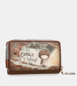 Portefeuilles Anekke Core Medium Rfid Wallet Femme | 415867-DHW