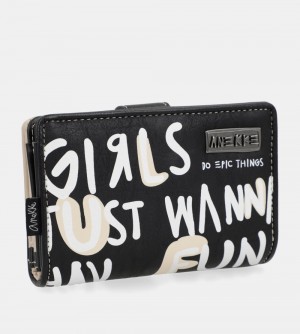 Portefeuilles Anekke Energy Flexible White Wallet Femme | 286310-FKG