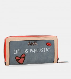 Portefeuilles Anekke Fancy Large Wallet Femme | 367814-VOA