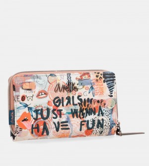 Portefeuilles Anekke Fancy Medium Wallet Femme | 876392-ZUE