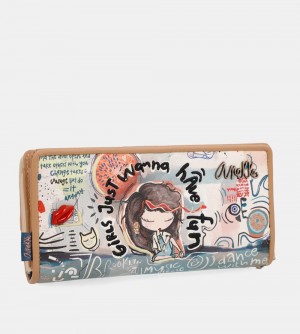 Portefeuilles Anekke Fun & Music Large Wallet Femme | 249081-ZVI