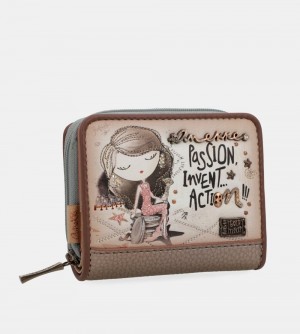 Portefeuilles Anekke Hollywood Small Rfid Wallet Femme | 732695-MRQ