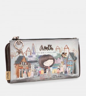 Portefeuilles Anekke Large Flexible Material Wallet Voice Femme | 154680-UJM