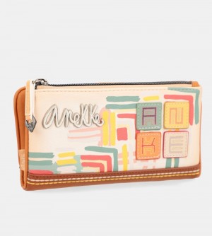 Portefeuilles Anekke Magic Souls Large Flexible Rfid Wallet Femme | 369812-LYS