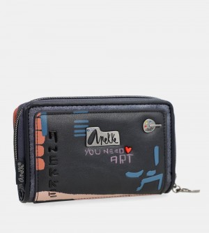 Portefeuilles Anekke Medium Rfid Wallet Nagare Femme | 426873-XBC
