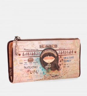 Portefeuilles Anekke Menire Flexible Rfid Wallet Femme | 185246-WAP