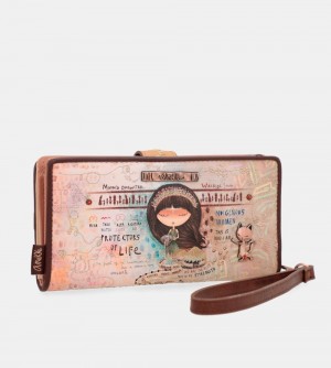 Portefeuilles Anekke Menire Large Rfid Wallet Femme | 436792-EBO
