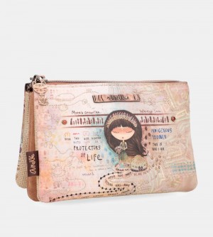 Portefeuilles Anekke Menire Triple Compartment Coin Purse Femme | 523079-VSC