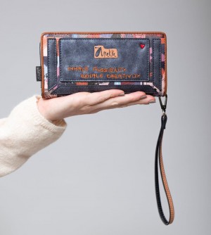 Portefeuilles Anekke Nagare Large Rfid Wallet Femme | 015738-JMW