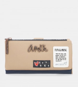 Portefeuilles Anekke Nature Power Large Wallet Femme | 057436-TKN
