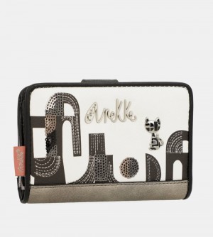 Portefeuilles Anekke Nature Sixties Medium Rfid Wallet Femme | 698254-KDC