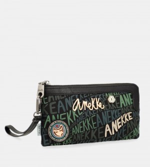 Portefeuilles Anekke Nature Woods Coin Purse With Hand Strap Femme | 256804-YXL