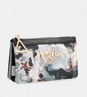 Portefeuilles Anekke Nature Woods Triple Compartment Coin Purse Femme | 158670-RIZ