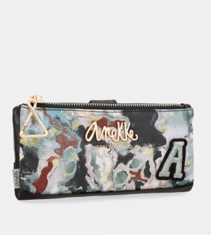 Portefeuilles Anekke Nature Woods Wallet With Removable Card Holder Femme | 256018-NXI