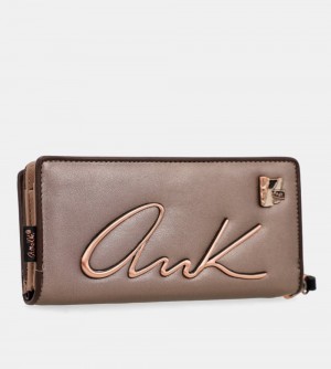 Portefeuilles Anekke Shoen Palette Large Rfid Wallet Femme | 637019-TXM