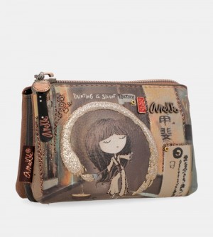 Portefeuilles Anekke Shoen Triple Compartment Purse Femme | 789301-AWQ