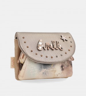 Portefeuilles Anekke Stars Coin Purse With Flap Femme | 173280-OLP
