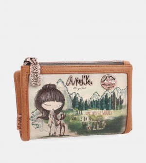 Portefeuilles Anekke The Forest Medium Flexible Material Wallet Femme | 958024-JYD