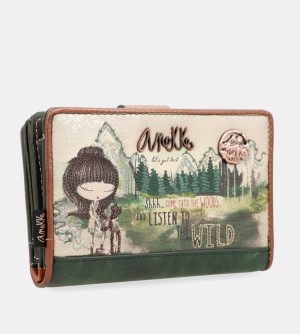 Portefeuilles Anekke The Forest Medium Wallet Anekke Femme | 315789-OYL
