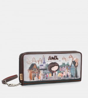 Portefeuilles Anekke Wallet With Hand Strap Voice Femme | 782569-UTR