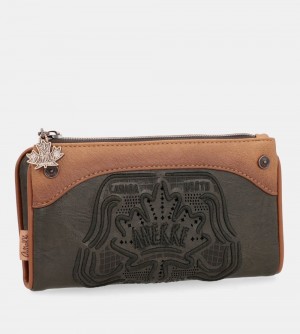 Portefeuilles Anekke Wild Flexible Material Wallet Femme | 839021-COZ