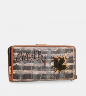 Portefeuilles Anekke Wild Large Wallet Femme | 907586-JOA