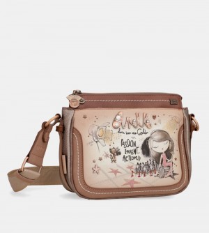 Sac Bandoulière Anekke Hollywood 3-compartment Crossbody Bag Femme | 190638-ZBU