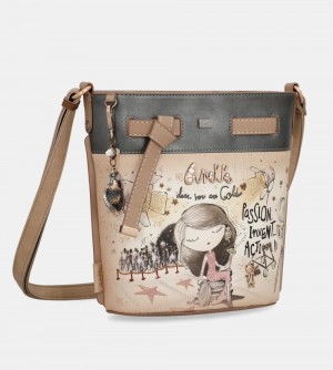 Sac Bandoulière Anekke Hollywood Bow Crossbody Bag Femme | 124759-OBK