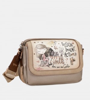 Sac Bandoulière Anekke Hollywood Crossbody Bag With Flap Femme | 245316-PHC