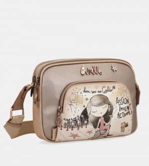 Sac Bandoulière Anekke Hollywood Double Compartment Crossbody Bag Femme | 248370-JZX