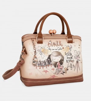 Sac Bandoulière Anekke Hollywood Kiss Clasp Bag Femme | 620459-CSP