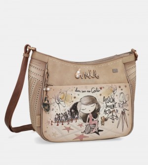 Sac Bandoulière Anekke Hollywood Large Crossbody Bag Femme | 371492-VOA