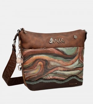 Sac Bandoulière Anekke Outer Large Crossbody Bag With Pockets Femme | 694207-JCN