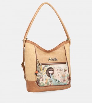 Sac Porté Épaule Anekke Amazonia Convertible Crossbody Bag With Backpack Femme | 271635-BSD