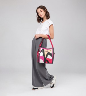 Sac Porté Épaule Anekke Fashion 3-compartment Tote Femme | 418326-KAR
